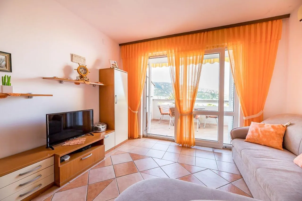 Nur 350 Meter Zum Strand Mit Meerblick Baska  Apartment Baska (Krk)